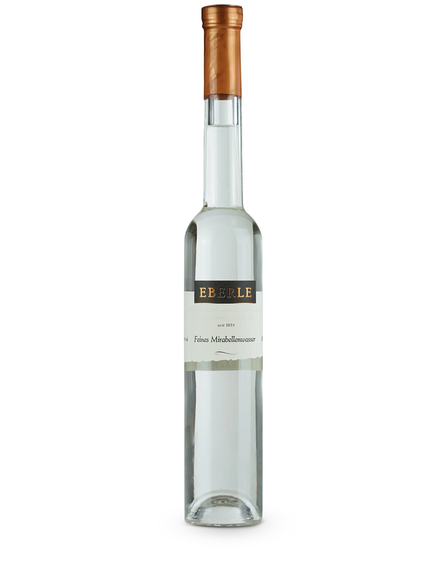 Flasche Eberle Feines Mirabellenwasser mit mildem Mirabellengeschmack