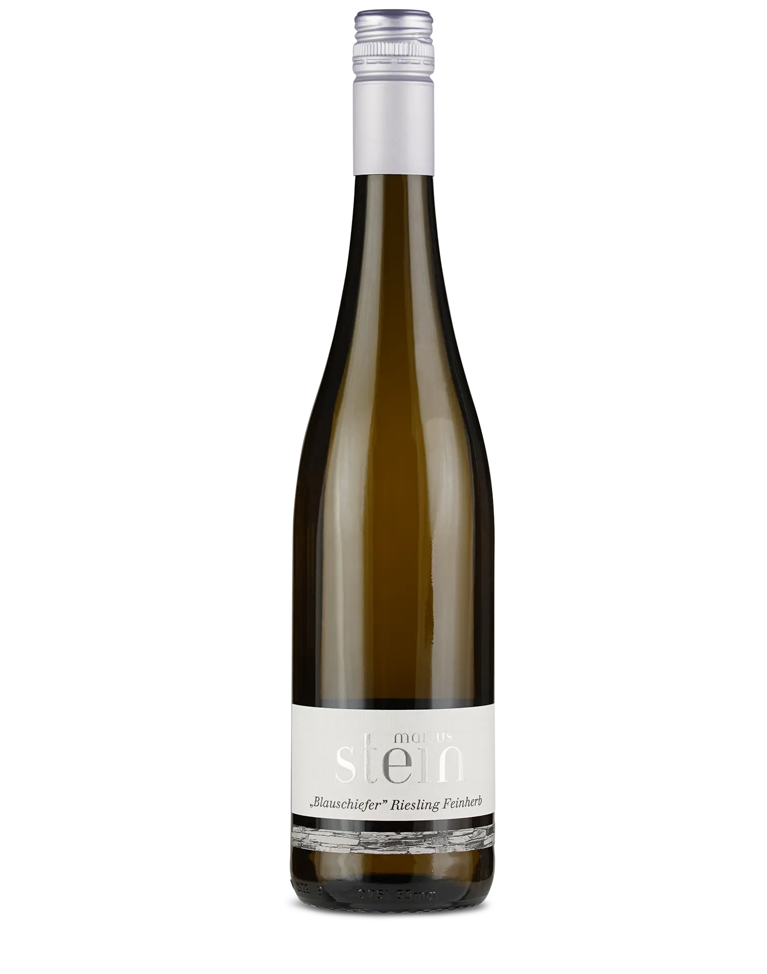 Flasche Marcus Stein Blauschiefer Riesling Trocken – trockener Riesling vom Blauschiefer mit mineralischem Charakter