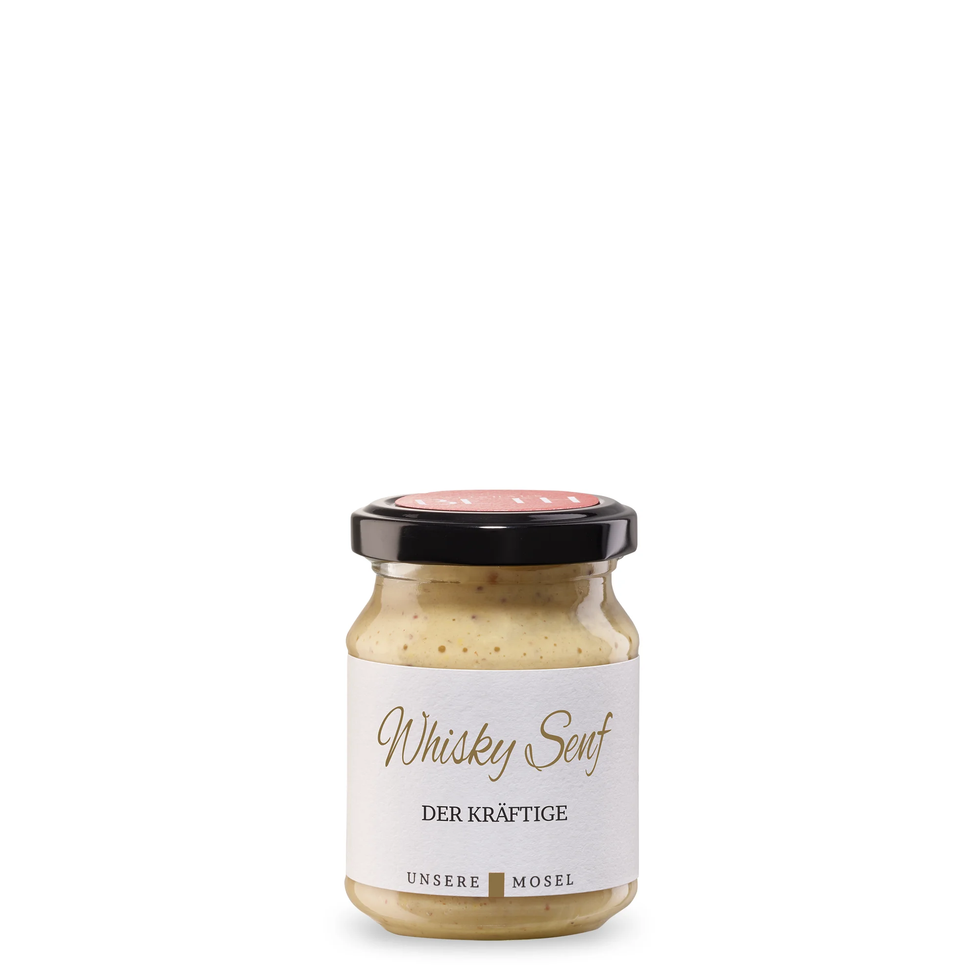 Whisky-Senf DER KRÄFTIGE, handgemachte und ausdrucksstarke Feinkost-Spezialität von Weinhaus Beth aus Kröv an der Mosel