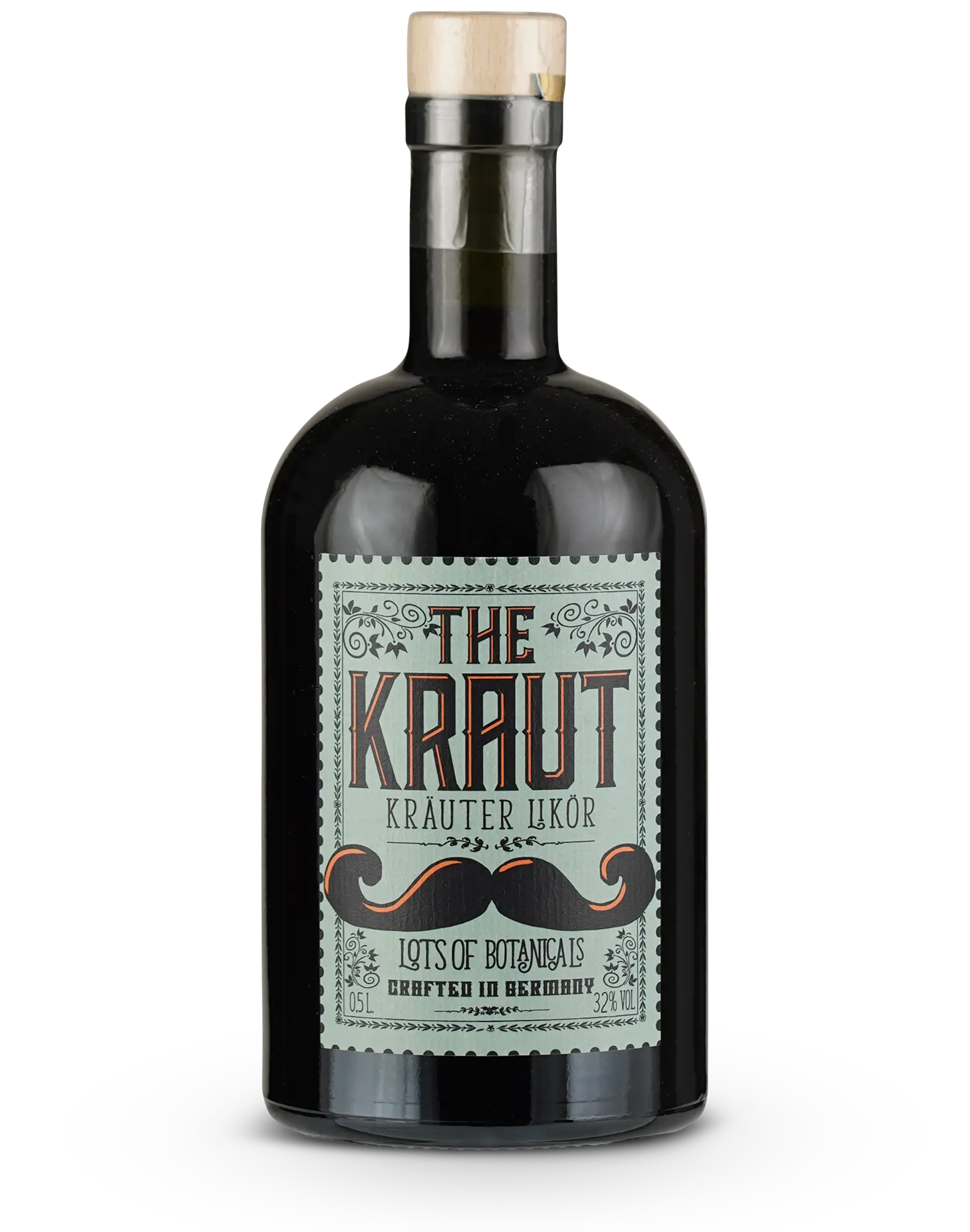 Flasche Eberle The Kraut Kräuterlikör – kräftiger Likör mit fein abgestimmten Kräutern