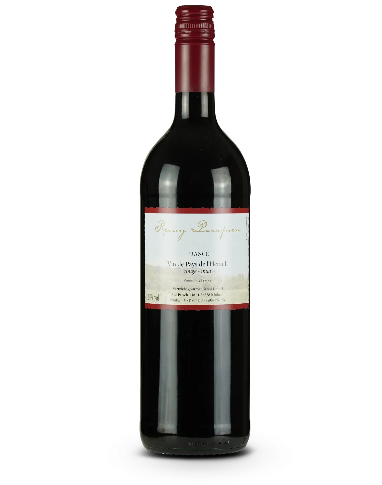 Flasche Remy Passpiere Lieblich – lieblich-fruchtiger Wein mit ausgewogenem Geschmack