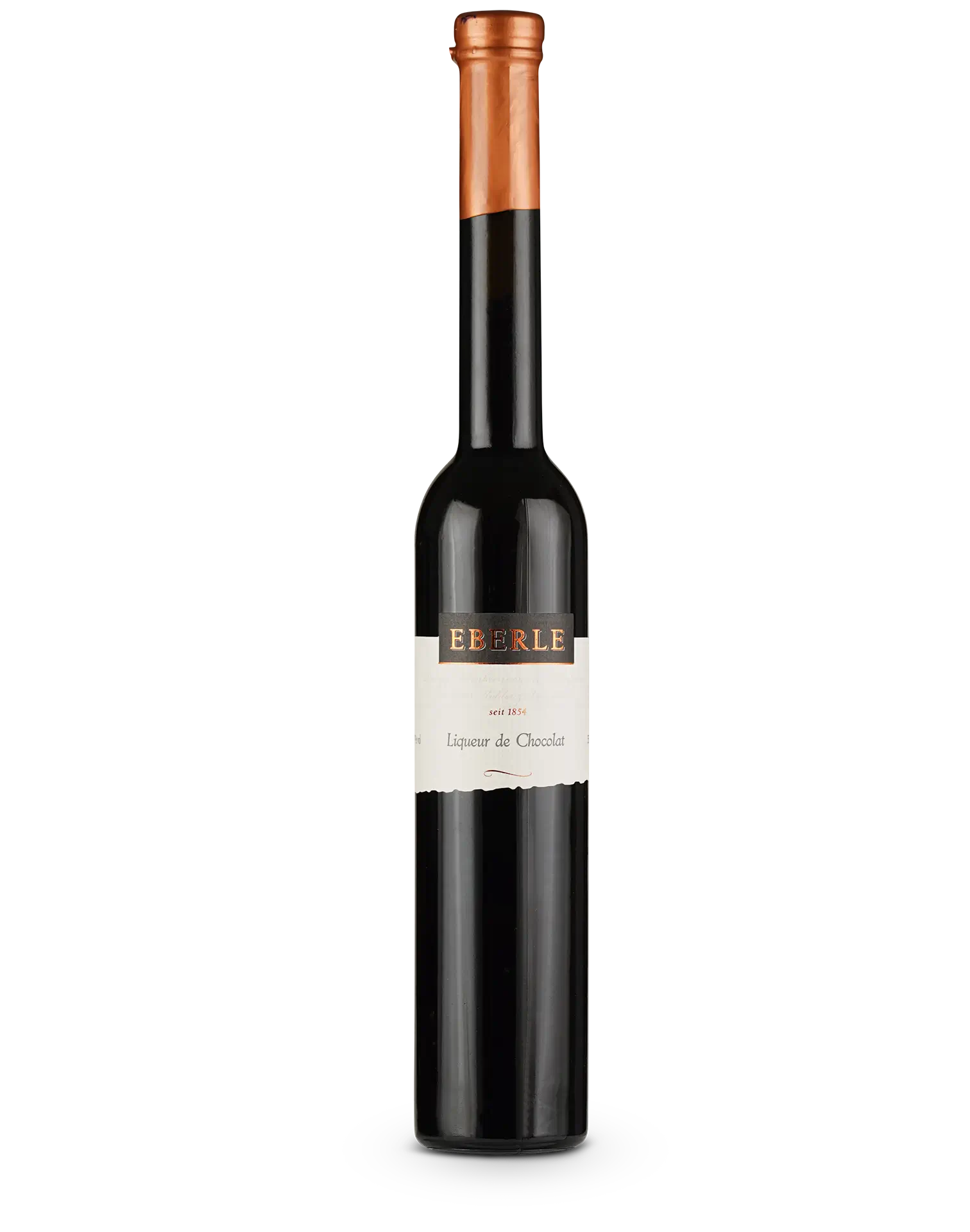 Flasche Eberle Liqueur de Chocolat – cremiger Schokolikör mit vollmundigem Kakaogeschmack