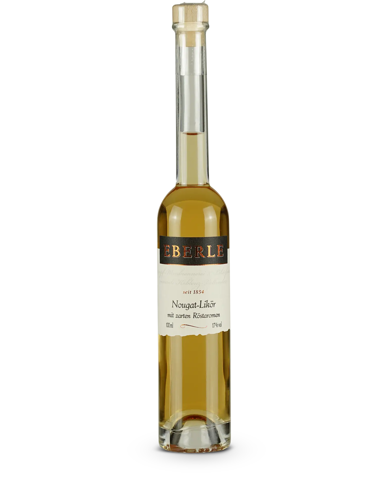Flasche Eberle Nougat Likör – cremiger Likör mit feinem Nougataroma
