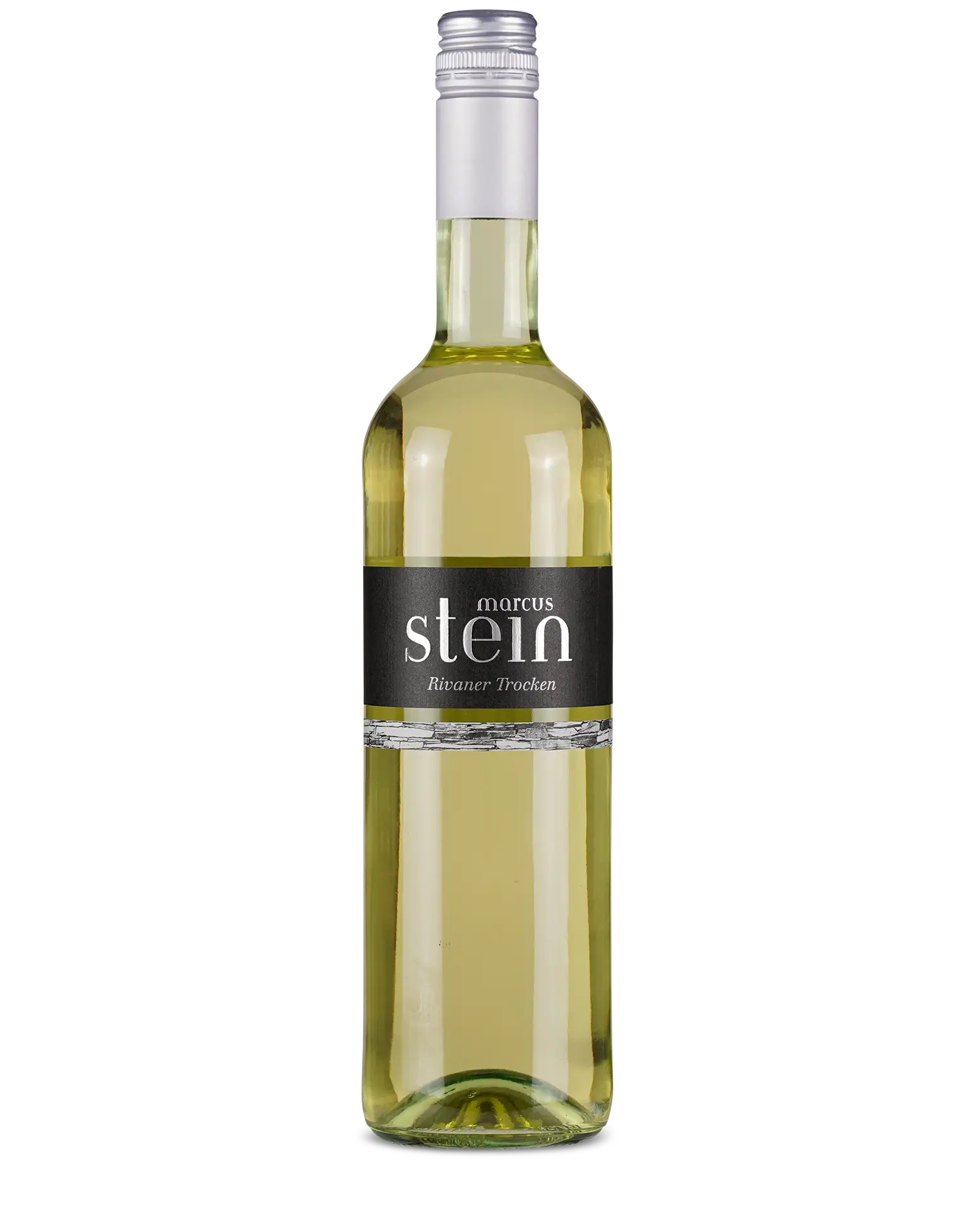 Flasche Rivaner Trocken – trockener Weißwein mit frischer Säure und fruchtigem Aroma