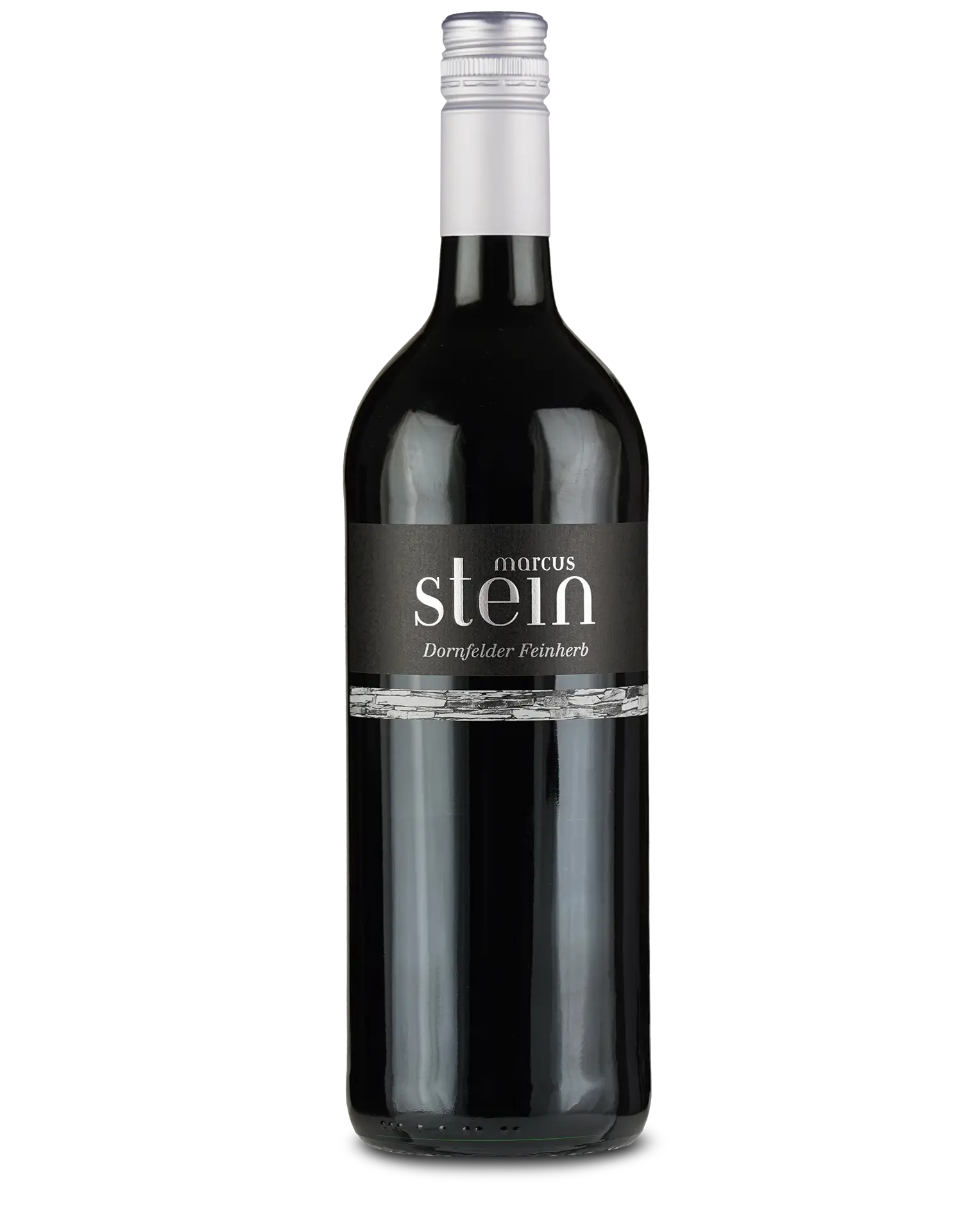 Flasche Marcus Stein Dornfelder Feinherb – fruchtiger Rotwein mit milder Restsüße