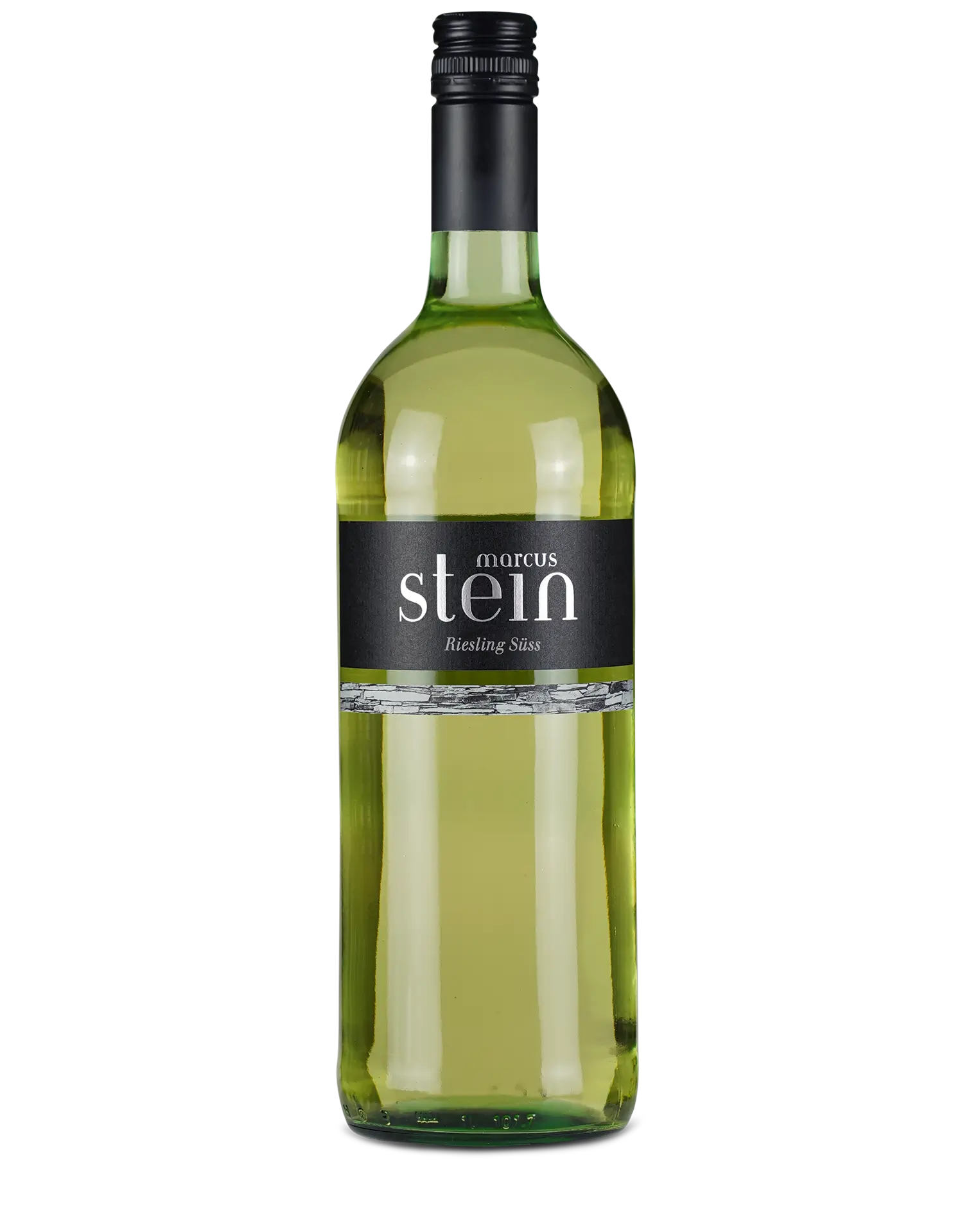 Flasche Marcus Stein Riesling Süß – süßer Riesling mit fruchtigem Aroma und milder Säure